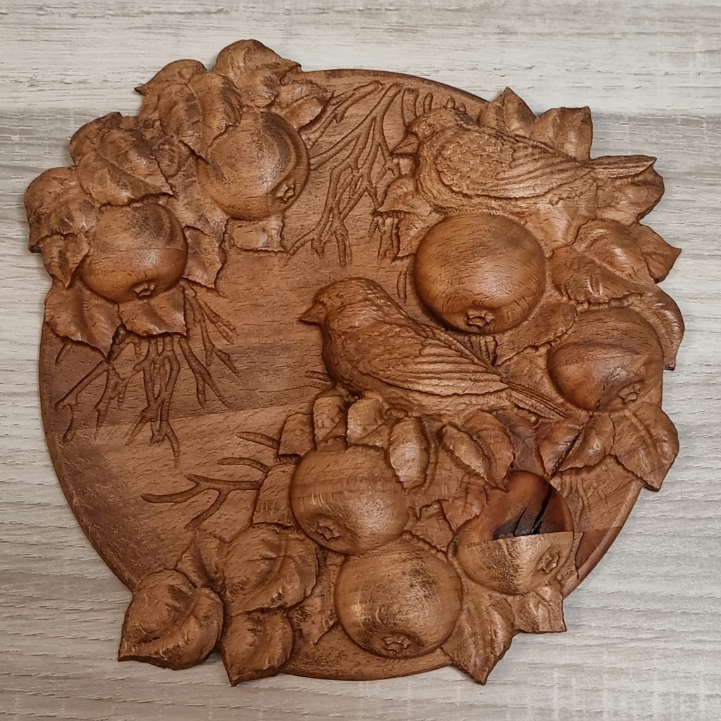 Moineaux en fleurs