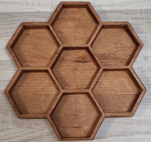 Plateau hexagonal
